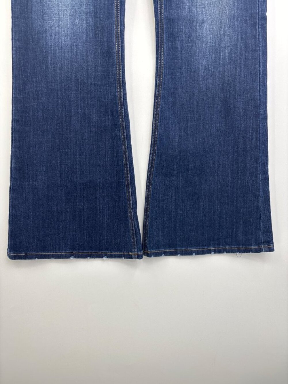 Kancan Bootcut Flare Jean Mid Rise Jean Dark Wash Blue Size 3XL NEW - Picture 3 of 6